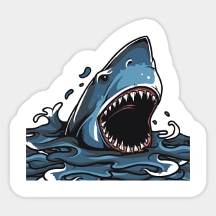 Sharky Sticker